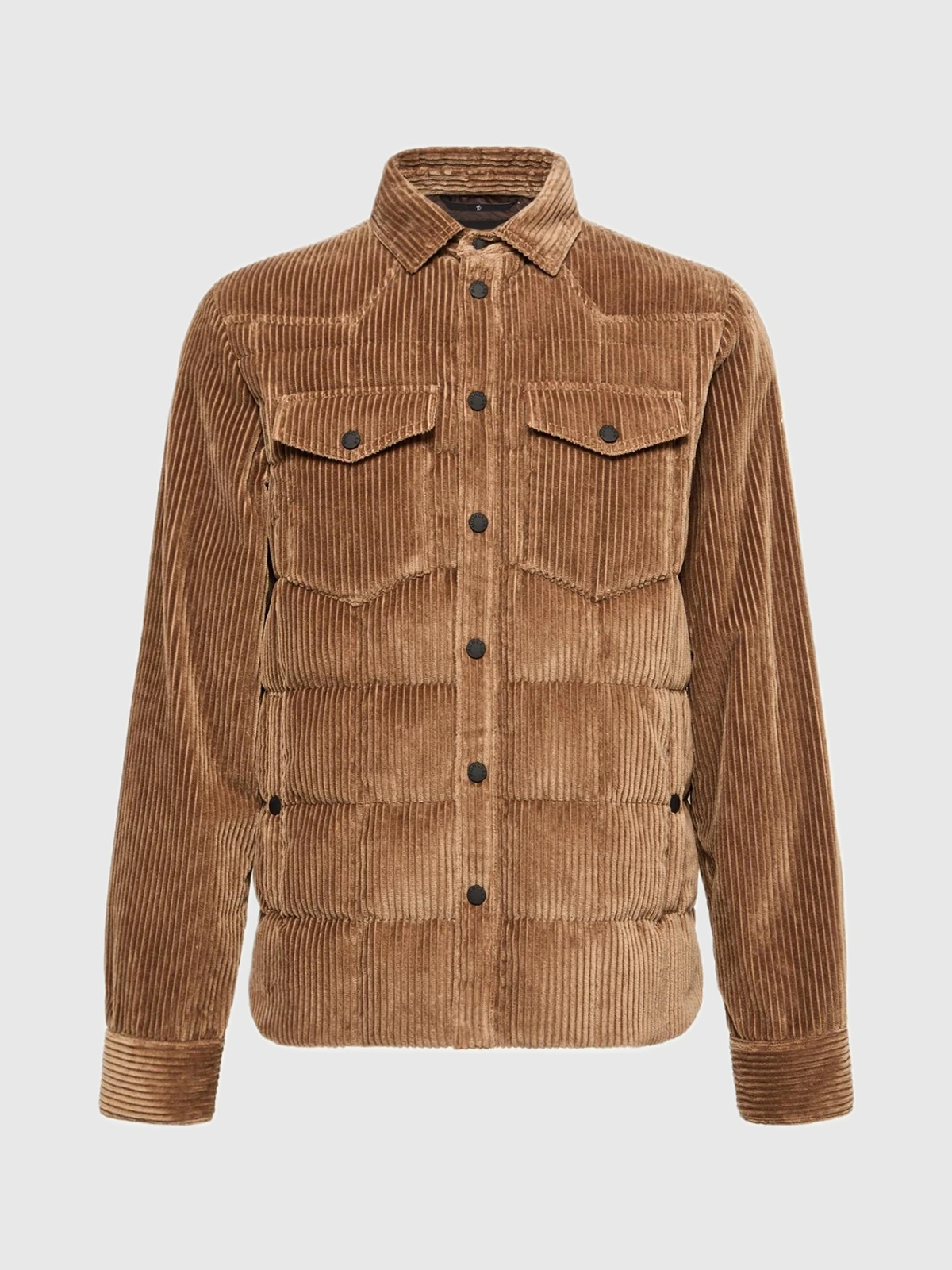 Produktfoto zu Moncler Gelt Cord-Daunen-Hemdjacke