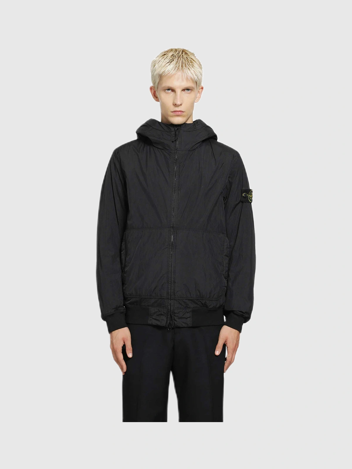 Produktfoto zu Stone Island 4100110 Crinkle Reps NY Hooded Jacket