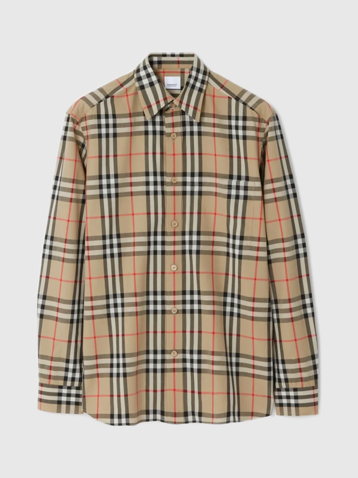 Produktfoto zu Burberry Check Cotton Shirt
