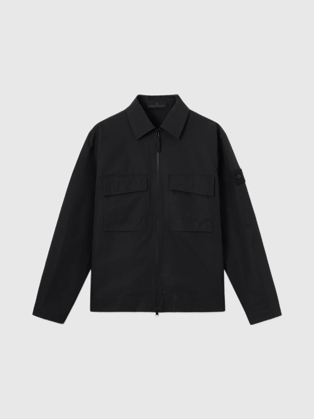 Produktfoto zu Stone Island 1200018 All-Weather Cotton Canvas S.I. Ghost Overshirt