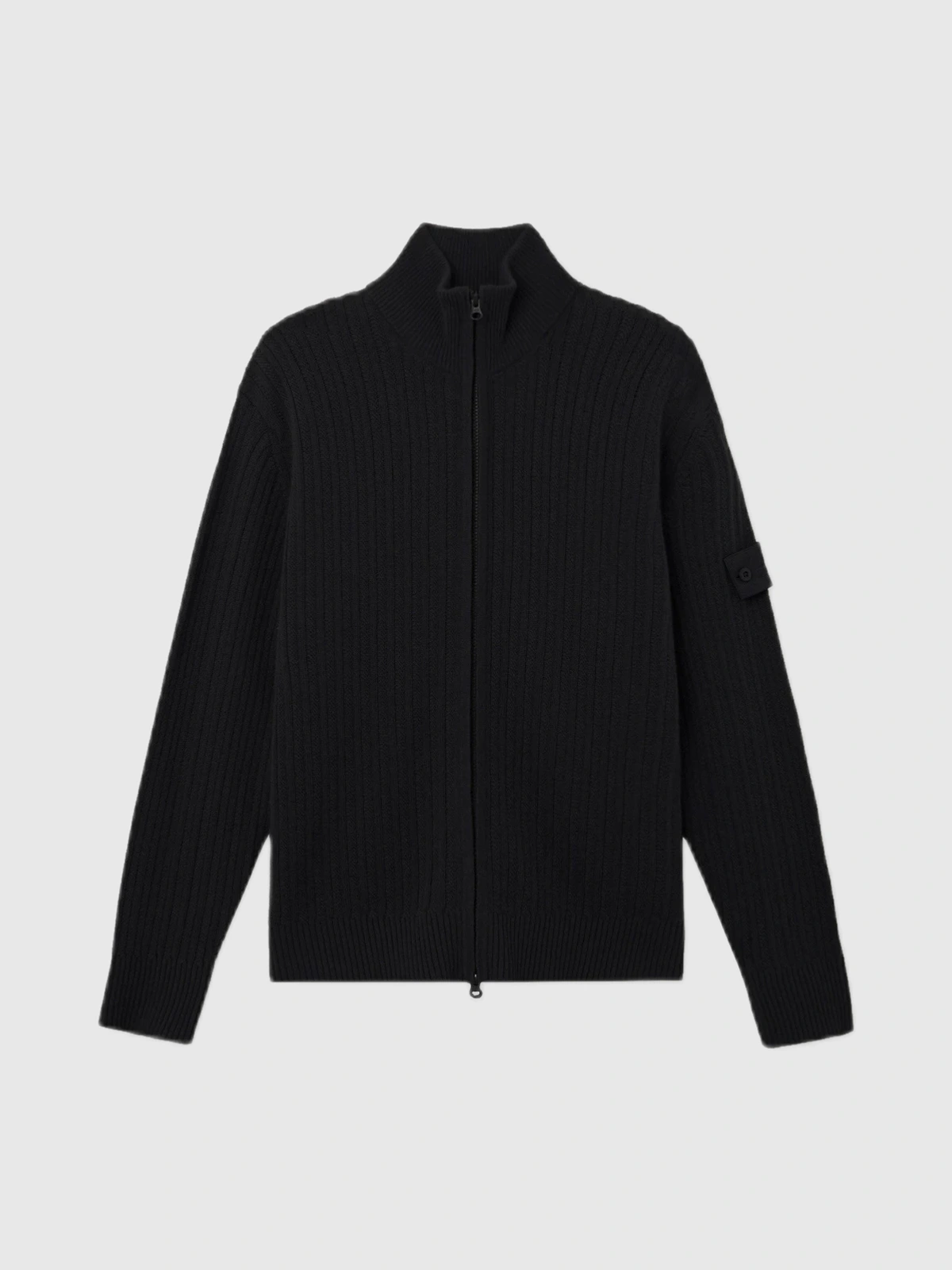 Produktfoto zu Stone Island 5100054 Wool Cashmere S.I. Ghost Zip-Up Sweater