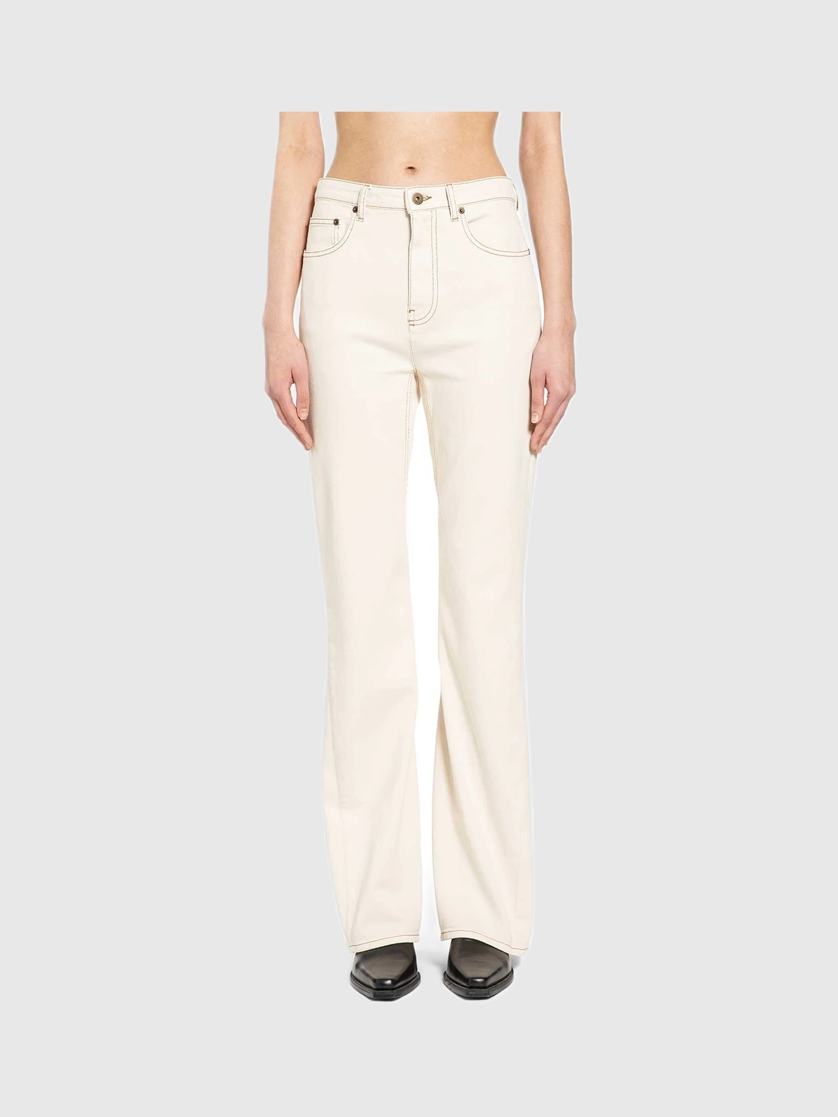 Produktfoto zu Burberry High-Rise Bootcut Jeans