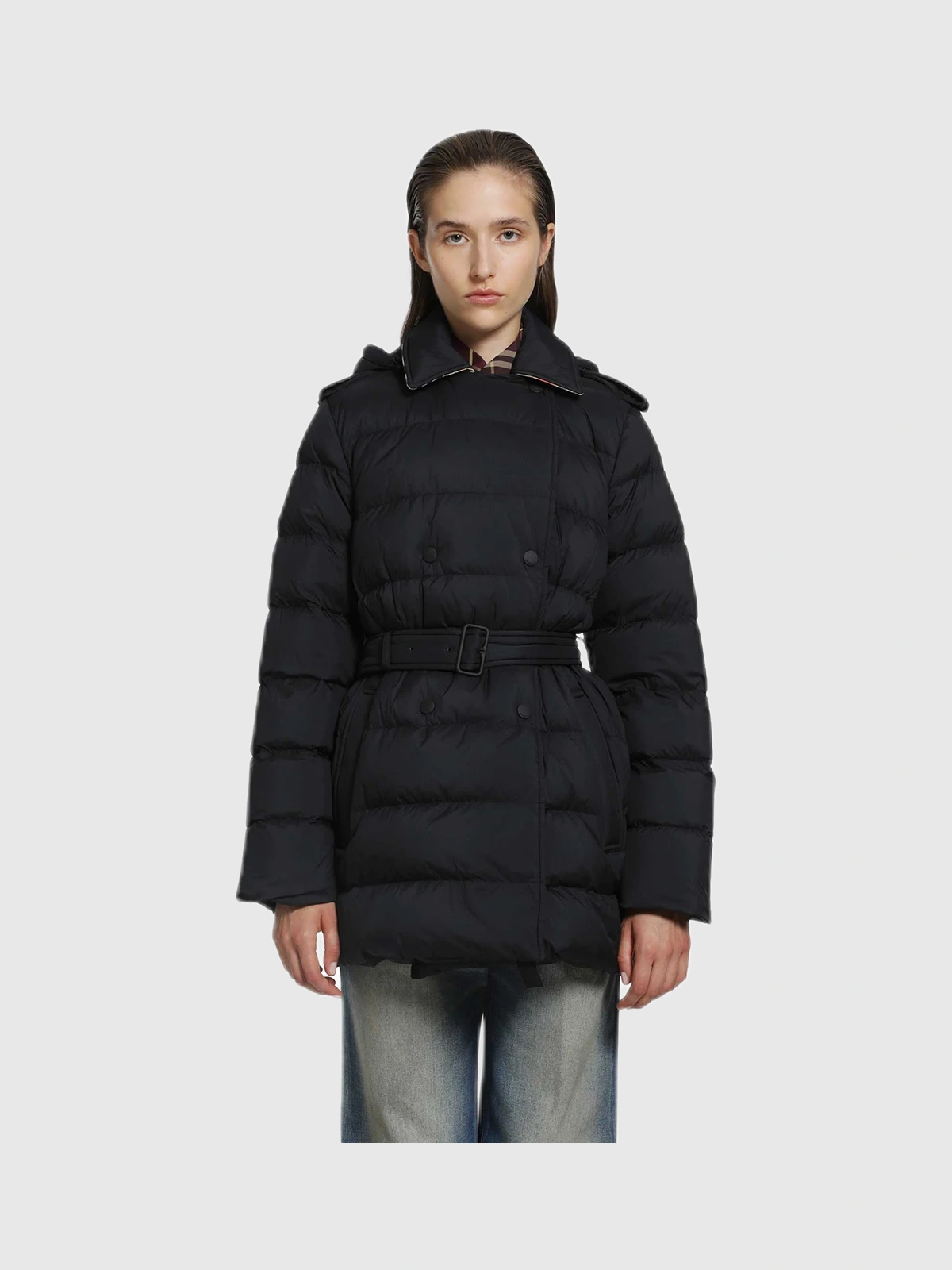 Produktfoto zu Burberry Nylon Hooded Puffer Jacket