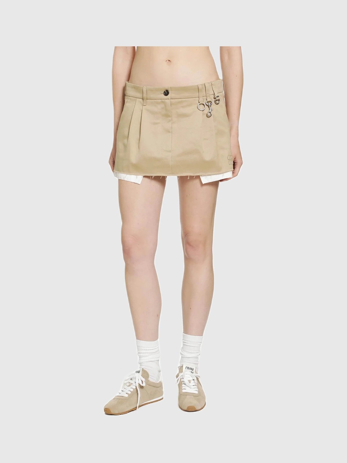 Produktfoto zu Miu Miu Chino Mini Skirt