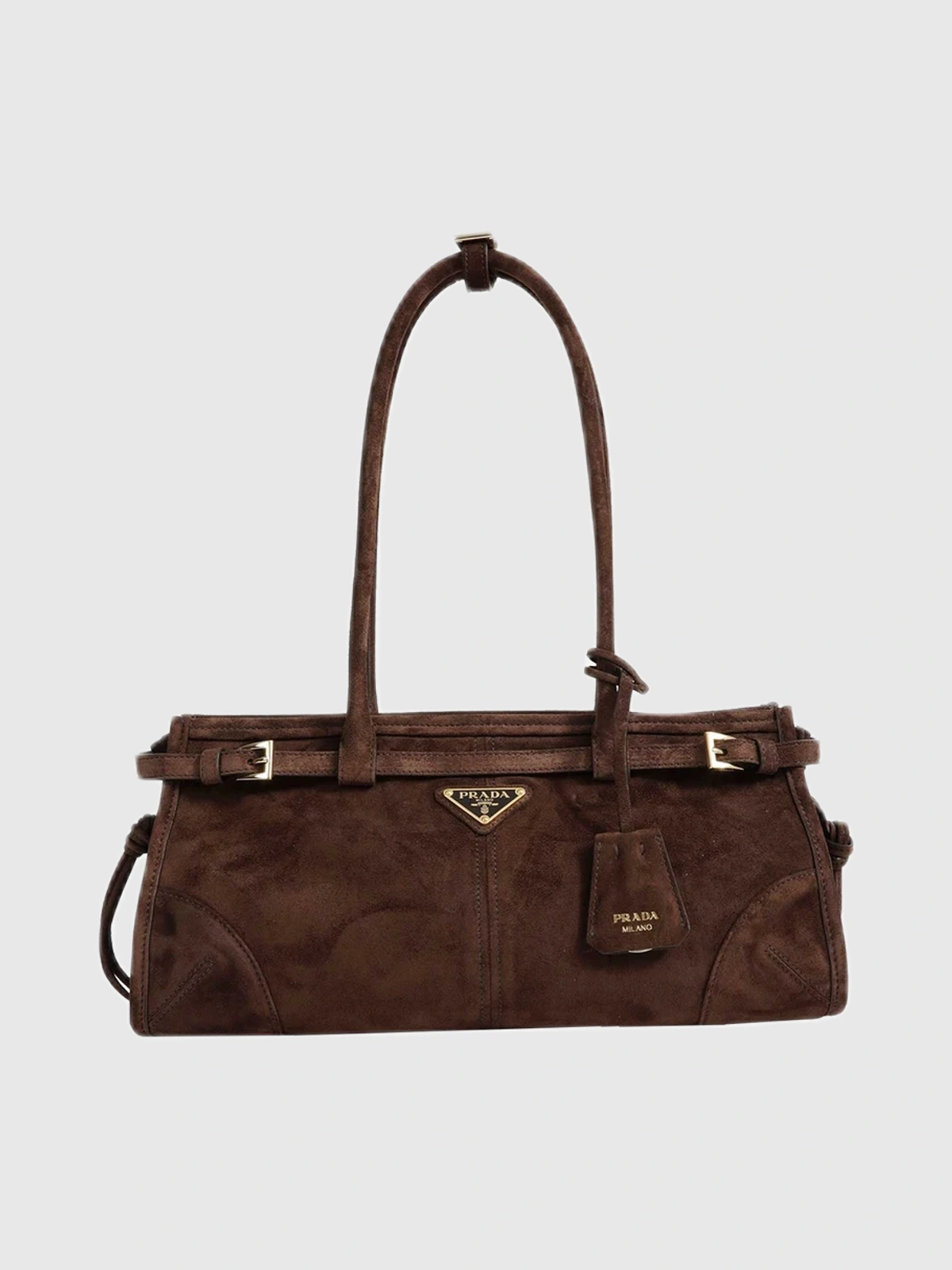 Produktfoto zu Prada Bonnie Medium Suede Bag