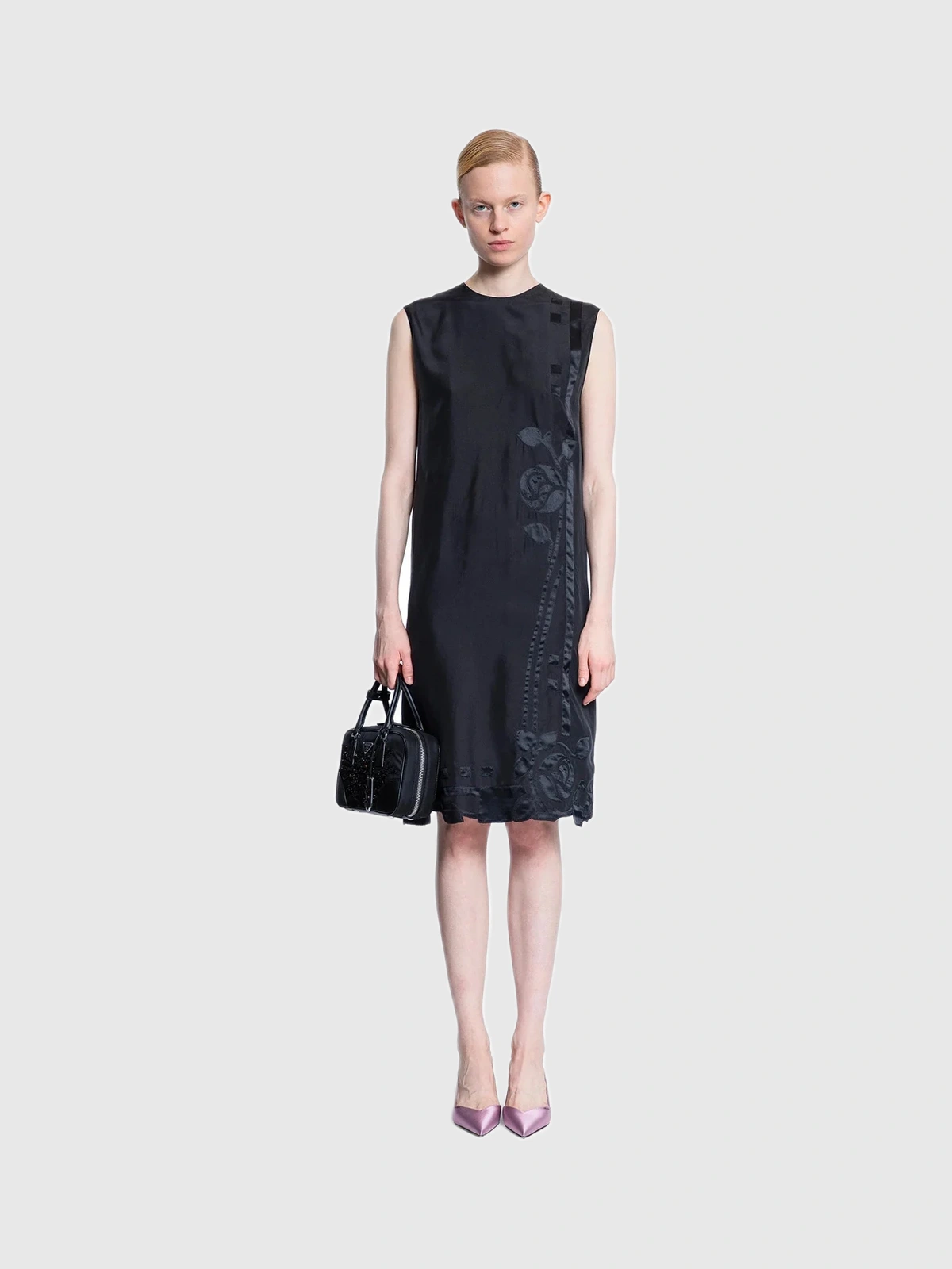 Produktfoto zu Prada Habotai Embroidery Dress