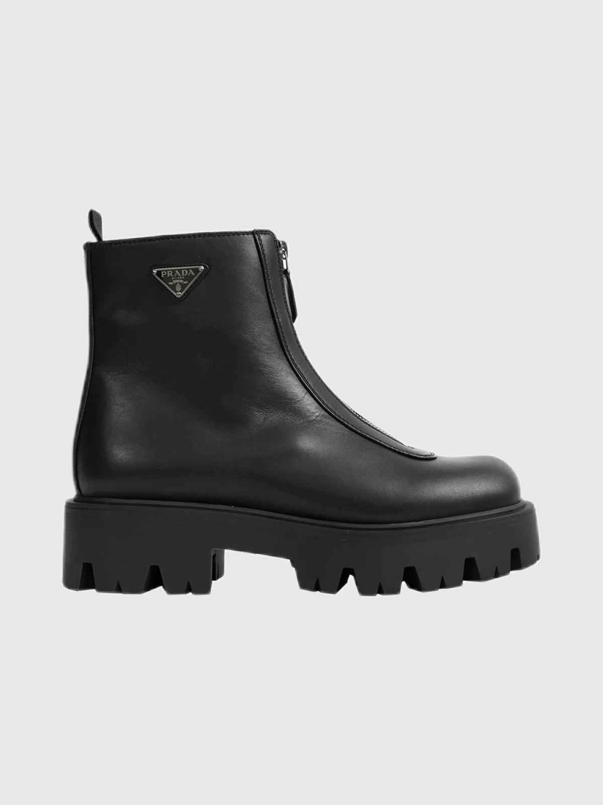 Produktfoto zu Prada Leather Zipper Booties